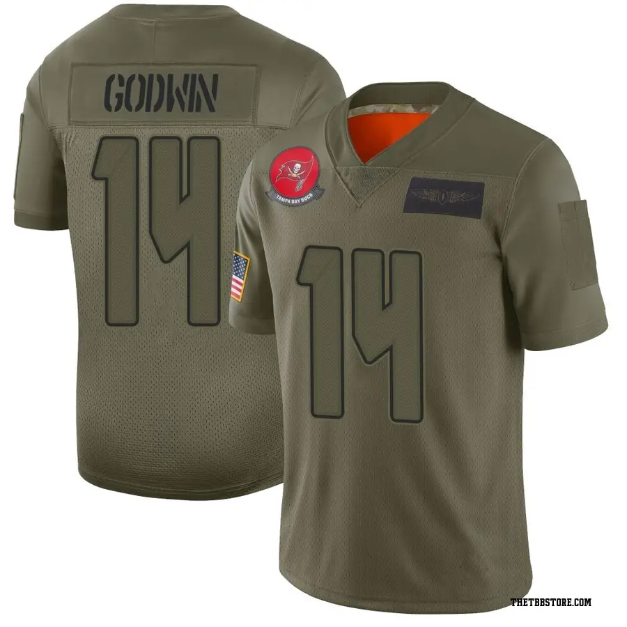 Tampa Bay Buccaneers Chris Godwin Camo 2019 Salute To Service