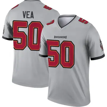 Silas Dzansi Men's Nike White Tampa Bay Buccaneers Vapor Elite